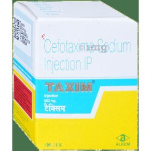 TAXIM 500MG INJ ANTI-INFECTIVES CV Pharmacy