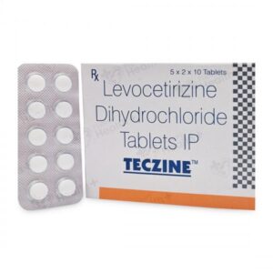 TECZINE 5MG TAB ANTI HISTAMINICS CV Pharmacy