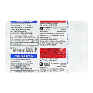 TELSAR 20MG TAB ANGIOTENSIN-II ANTAGONIST CV Pharmacy