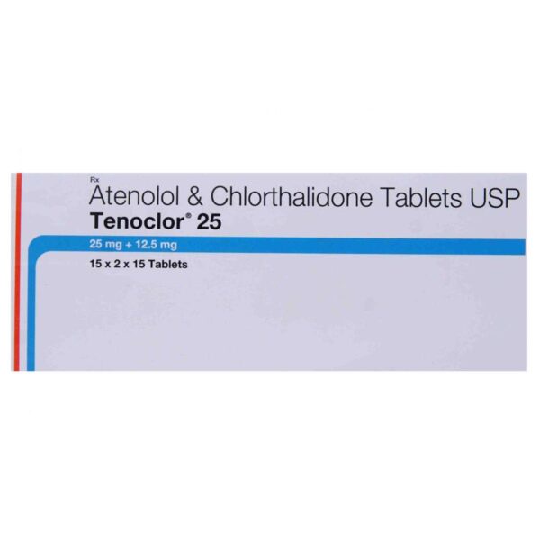 TENOCLOR 25MG TAB BETA BLOCKER CV Pharmacy