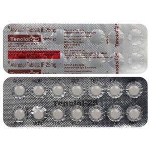 TENOLOL 25MG TAB BETA BLOCKER CV Pharmacy