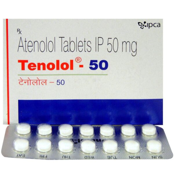 TENOLOL 50MG TAB BETA BLOCKER CV Pharmacy