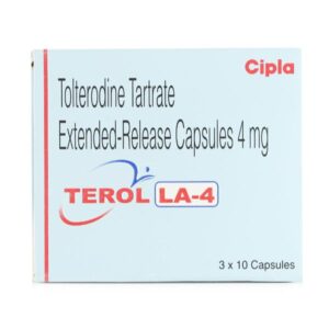 TEROL LA 4MG CAP 10`S Medicines CV Pharmacy