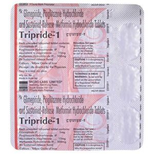 TRIPRIDE 1HV TAB Medicines CV Pharmacy