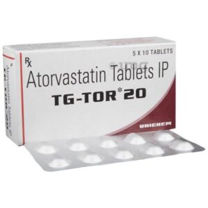 TG-TOR 20MG TAB ANTIHYPERLIPIDEMICS CV Pharmacy