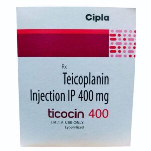 TICOCIN 400MG INJ ANTI-INFECTIVES CV Pharmacy
