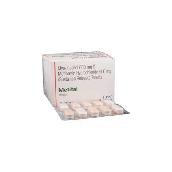 METITAL 250 TAB ENDOCRINE CV Pharmacy 2