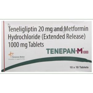 TENEPAN-M 1000 TAB ENDOCRINE CV Pharmacy