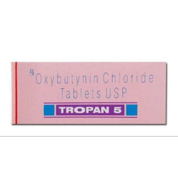 TROPAN 5MG TAB Medicines CV Pharmacy