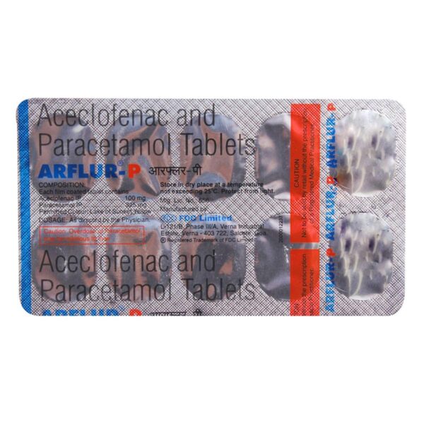 ARFLUR-P TAB MUSCULO SKELETAL CV Pharmacy 2