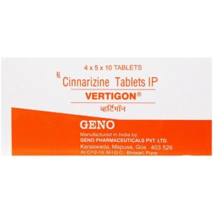 VERTIGON (25MG) TAB ANTIVERTIGO CV Pharmacy