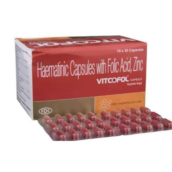 VITCOFOL CAP IRON CV Pharmacy