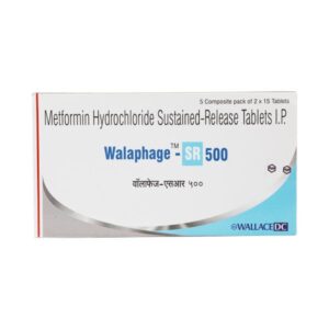 WALAPHAGE 500MG TAB ENDOCRINE CV Pharmacy