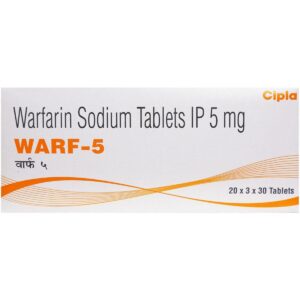 WARF 5MG TAB Medicines CV Pharmacy