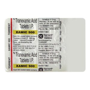 XAMIC 500MG TAB CARDIOVASCULAR CV Pharmacy