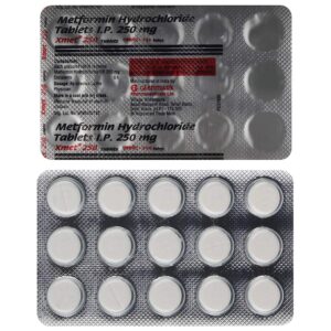 XMET 250MG TAB ENDOCRINE CV Pharmacy