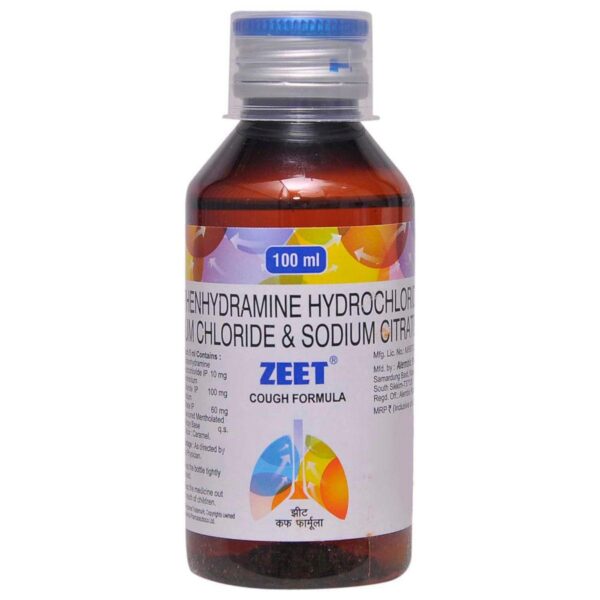 ZEET EXPECTORANT 100ML COUGH AND COLD CV Pharmacy