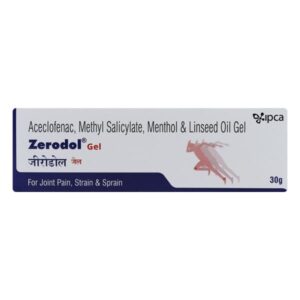 ZERODOL GEL 30G MUSCULO SKELETAL CV Pharmacy