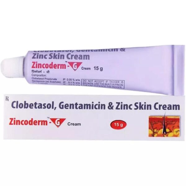 ZINCODERM-G CREAM 15G Medicines CV Pharmacy