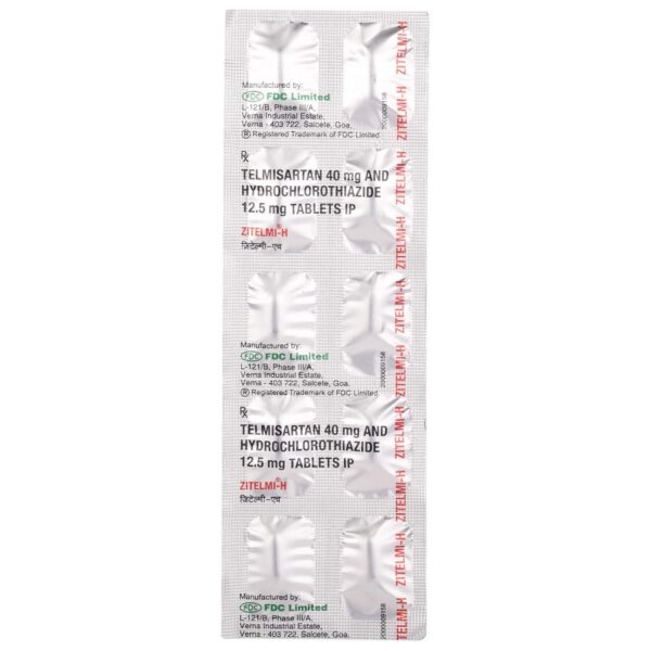 ZITELMI-H TAB ANGIOTENSIN-II ANTAGONIST CV Pharmacy