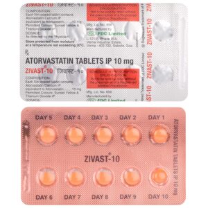 ZIVAST 10MG TAB ANTIHYPERLIPIDEMICS CV Pharmacy