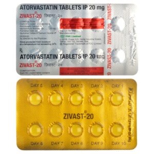 ZIVAST 20MG TAB ANTIHYPERLIPIDEMICS CV Pharmacy