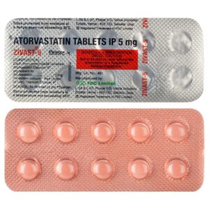 ZIVAST 5MG TAB ANTIHYPERLIPIDEMICS CV Pharmacy