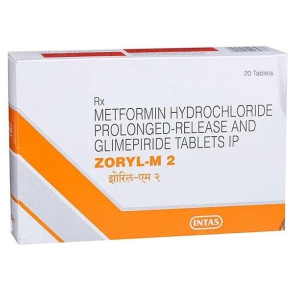 ZORYL-M2  TAB Medicines CV Pharmacy