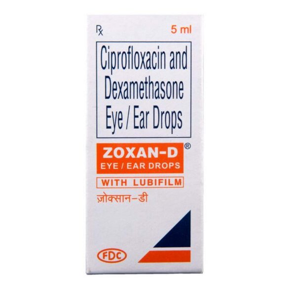 ZOXAN-D 5ML DROPS ANTI-INFECTIVES CV Pharmacy