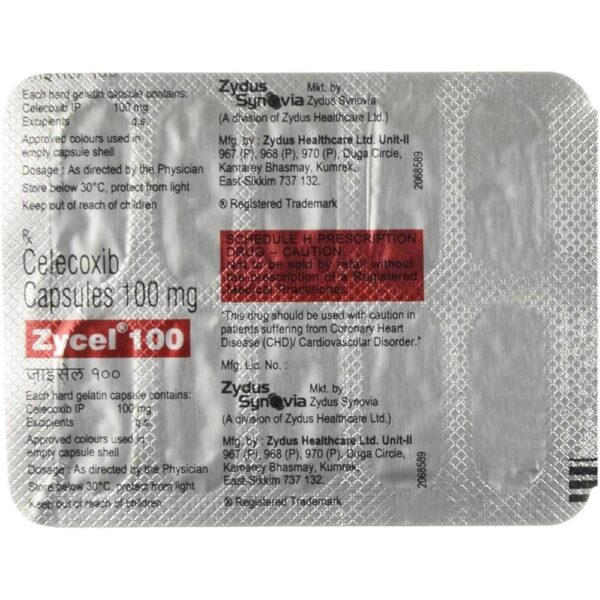 ZYCEL 100MG CAP Medicines CV Pharmacy