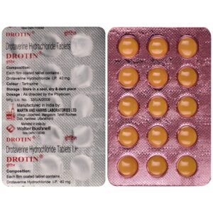 DROTIN (40MG) TAB ANTISPASMODICS CV Pharmacy