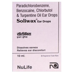 SOLIWAX EAR DROPS Medicines CV Pharmacy