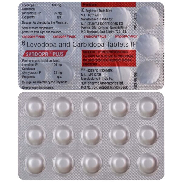 SYNDOPA PLUS ANTIPARKINSONIAN CV Pharmacy 2