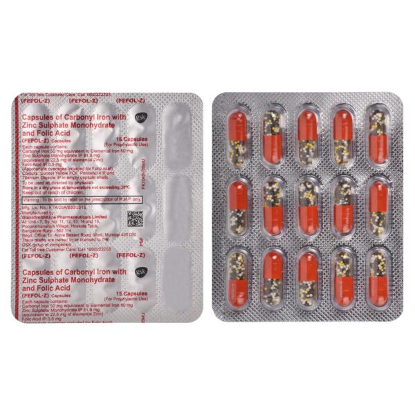 FEFOL-Z Medicines CV Pharmacy