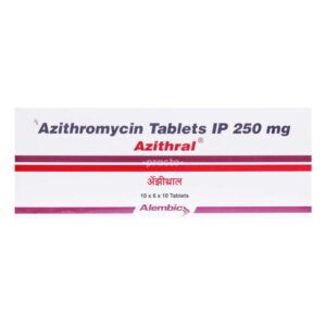 AZITHRAL 250MG ANTI-INFECTIVES CV Pharmacy