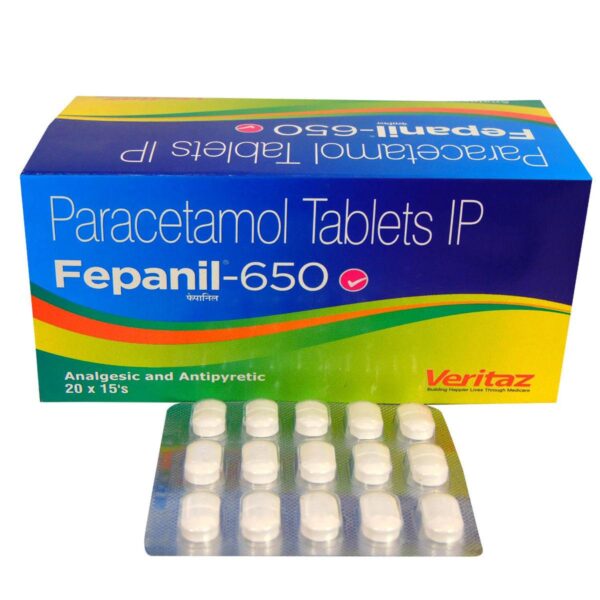 FEPANIL 650 ANALGESICS AND ANTIPYRETICS CV Pharmacy