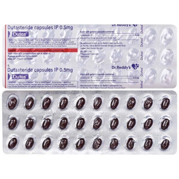 DUTAS 0.5MG CAP Medicines CV Pharmacy