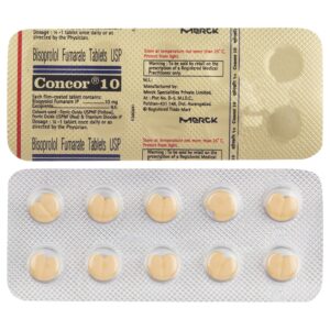 CONCOR 10MG BETA BLOCKER CV Pharmacy