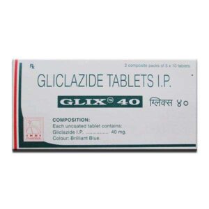 GLIX 40MG TAB ENDOCRINE CV Pharmacy