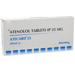 ATECARD 25MG TAB BETA BLOCKER CV Pharmacy