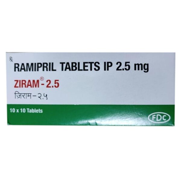 ZIRAM 2.5MG ACE INHIBITORS CV Pharmacy