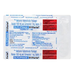 GLYCIPHAGE-G1 TAB Medicines CV Pharmacy