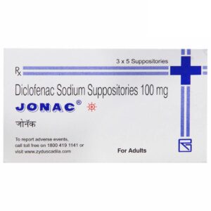 JONAC SUPPOSITORIES 100MG Medicines CV Pharmacy