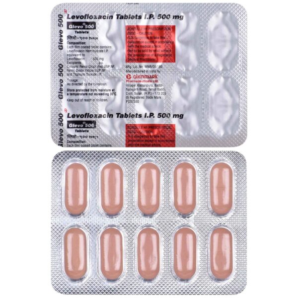 GLEVO-500MG TAB ANTI-INFECTIVES CV Pharmacy