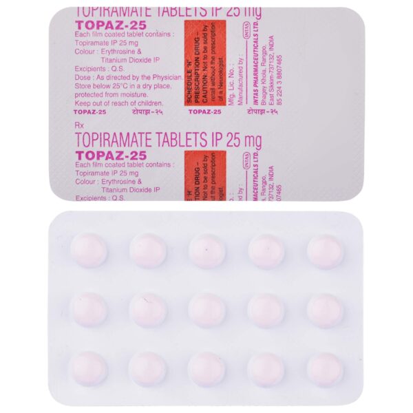 TOPAZ-25 ANTIMIGRAINE CV Pharmacy 2