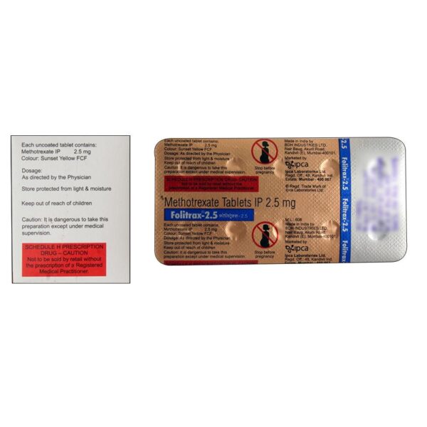 FOLITRAX 2.5MG TAB ANTINEOPLASTIC CV Pharmacy 2