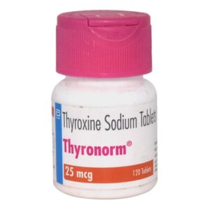 THYRONORM 25MCG TAB 120`S ENDOCRINE CV Pharmacy