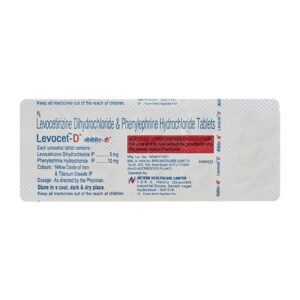LEVOCET-D TAB ANTI HISTAMINICS CV Pharmacy
