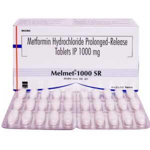 MELMET-1000 SR TAB ENDOCRINE CV Pharmacy