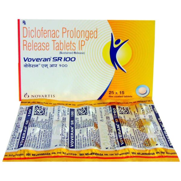 VOVERAN SR 100 MUSCULO SKELETAL CV Pharmacy